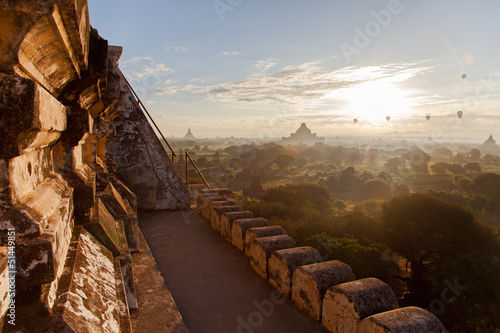 On a lonely pagoda in Bagan / Myanmar