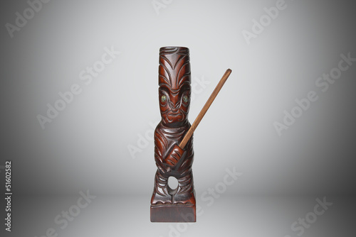 statua maori