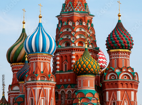 Moscow Saint Basil Cathedral cupola