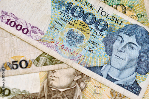 Polskie stare banknoty