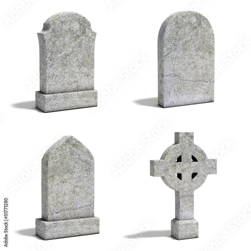 gravestone set