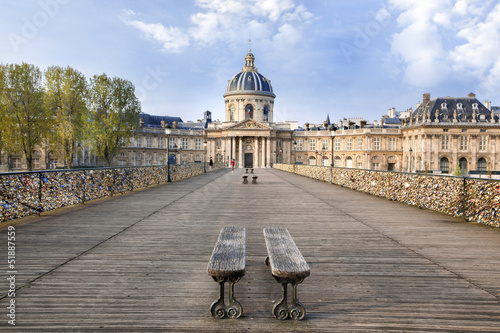 Paris Pont des arts Institut de France