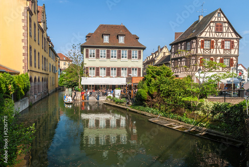 Small Venice district of Colmar - Alsace, France