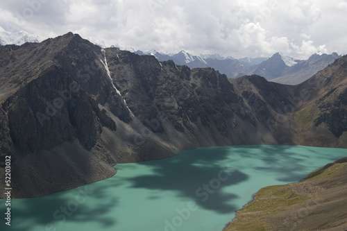 Mountain lake close to Karakol, Kyrgyzstan