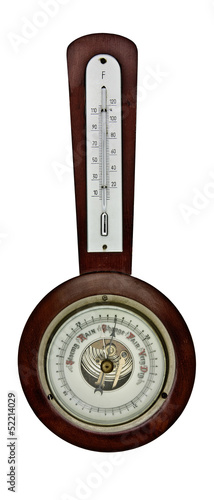 vintage barometer