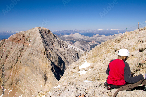 Bergsteiger - Tofana di Dentro - Dolomiten - Alpen