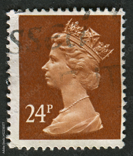 Postage stamp.