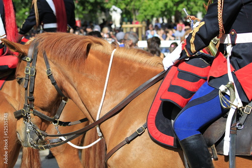 les chevaux de la garde républicaine