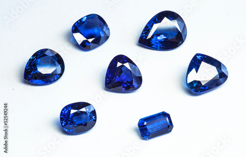 blue sapphires