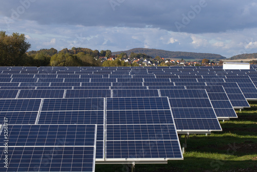 Solarpark bei Homberg (Effze) in Hessen