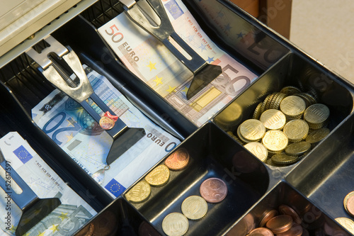 Drawer with money