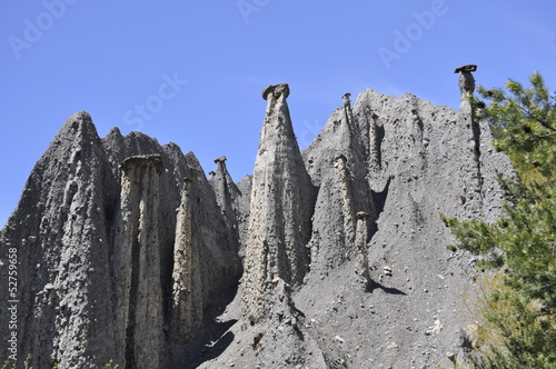 Erosion - Démoiselles coiffées