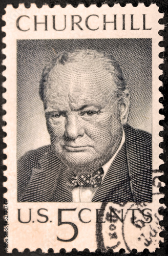 Churchill US Stamp