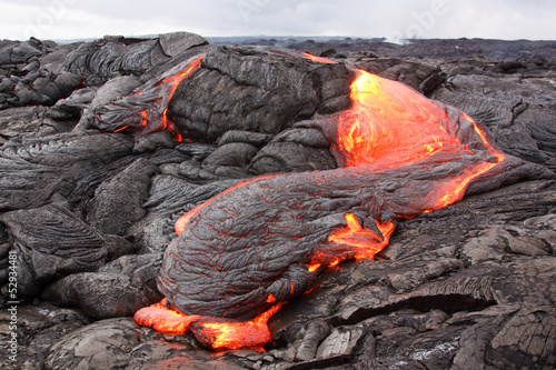 Lava flow in Hawaii