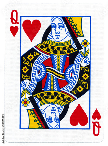 Playing Card - Queen of Hearts