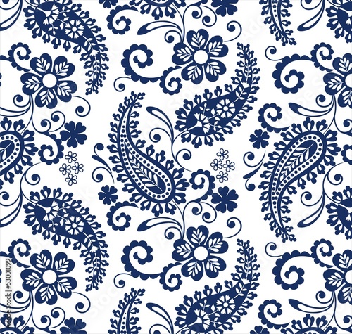 traditional paisley floral pattern , textile , Rajasthan, royal India