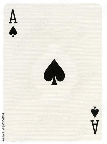 Playing Card - Ace of Spades