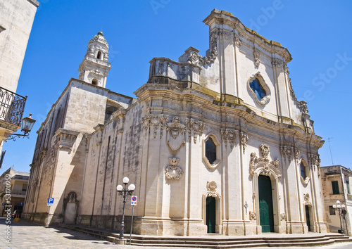 Duomo Cathedral of Maglie. Puglia. Italy.