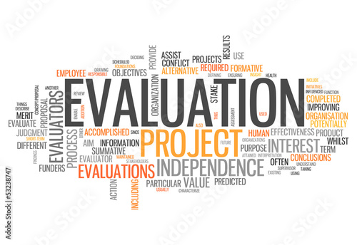 Word Cloud "Evaluation"