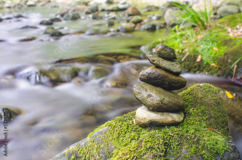 stone which was able to maintain balance