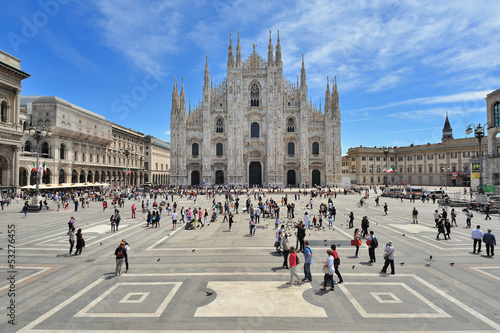 Milano Piazza del Duomo