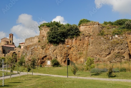 Ardea - Roma - Lazio - Italia - Rocca tufacea