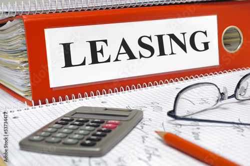 leasing contracts in folder