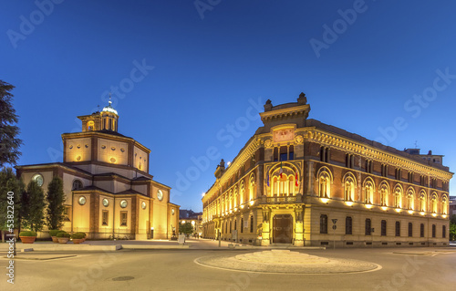 Legnano Basilica and Town Hall