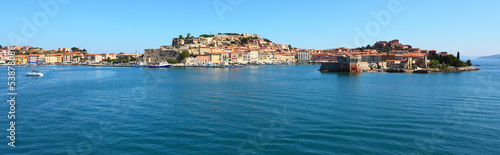 The Portoferraio on the island of Elba, Italy, Europe.