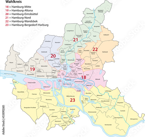 Wahlkreise Hamburg
