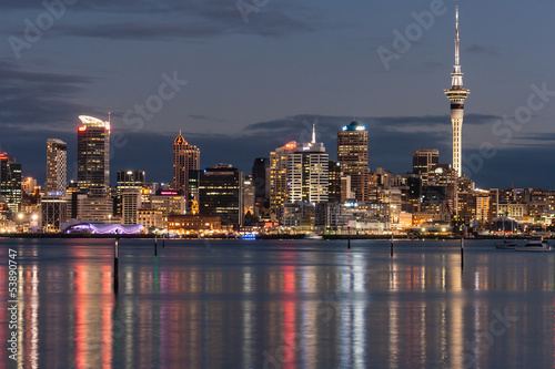 Auckland CBD at night
