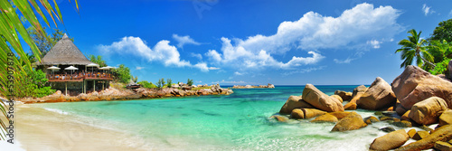 holidays in tropical paradise. Seychelles islands