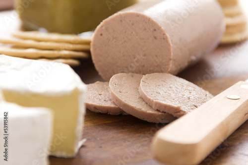 Liverwurst and Camembert