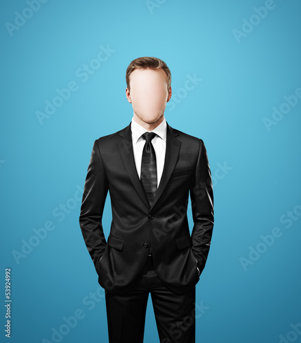 faceless man