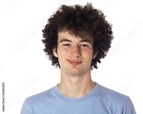 Portrait of a smiling young man.