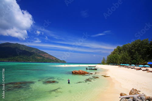 tropical beach at summer of Koh Lipe, Thailand