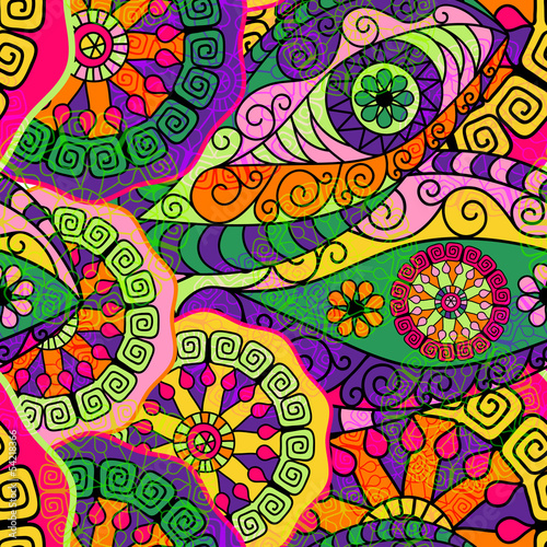 Seamless colorful pattern