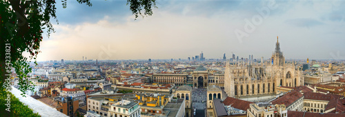 Milano panoramica centro