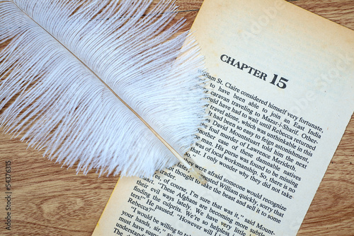 feather and book list