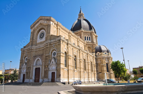 Duomo Cathedral of Cerignola. Puglia. Italy.