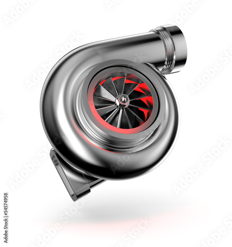 Turbocharger. Turbine for auto