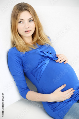 piękność w ciąży