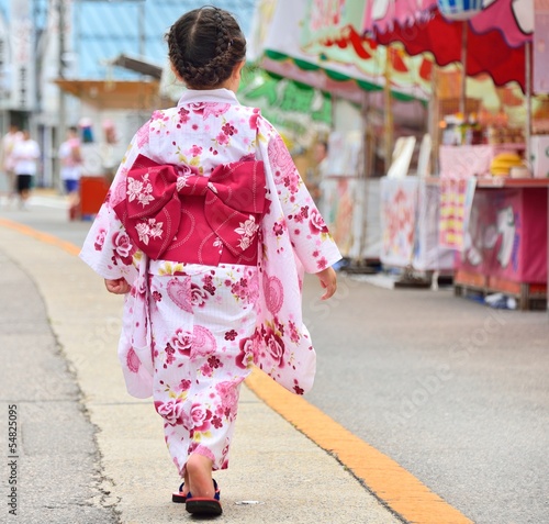 浴衣の少女