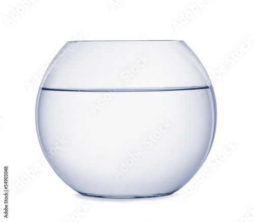 Empty fish bowl