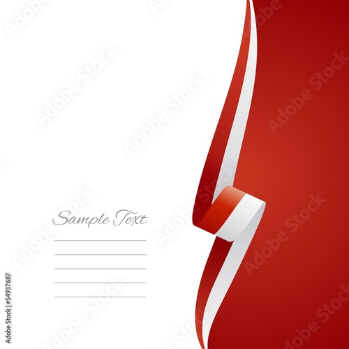 Indonesian right side brochure cover vector