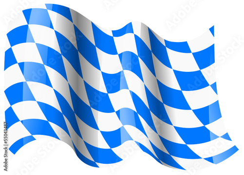 bayern fahne wehend bavaria flag waving