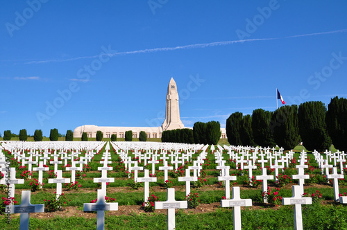 Ossuaire de douaumont in Verdun, France