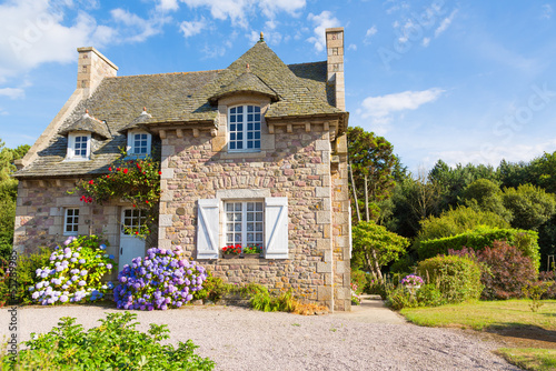 French Brittany typical house