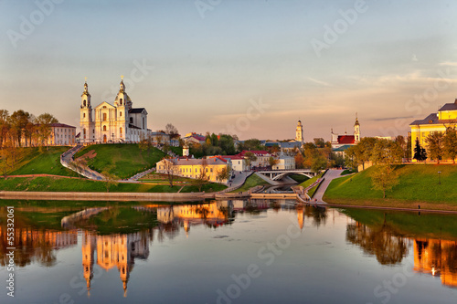 view of the city of Vitebsk, Belarus