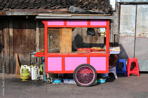 Indonésie - Warung (restaurant ambulant)